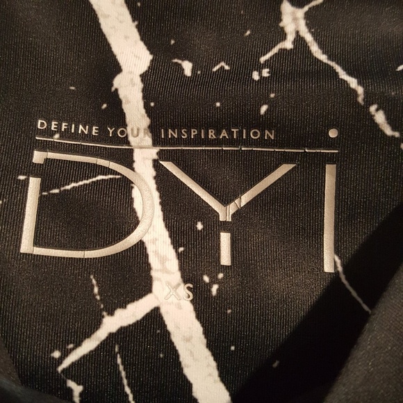 DYI High Rise Paint Splatter Leggings Sz XS #2 - Picture 5 of 6